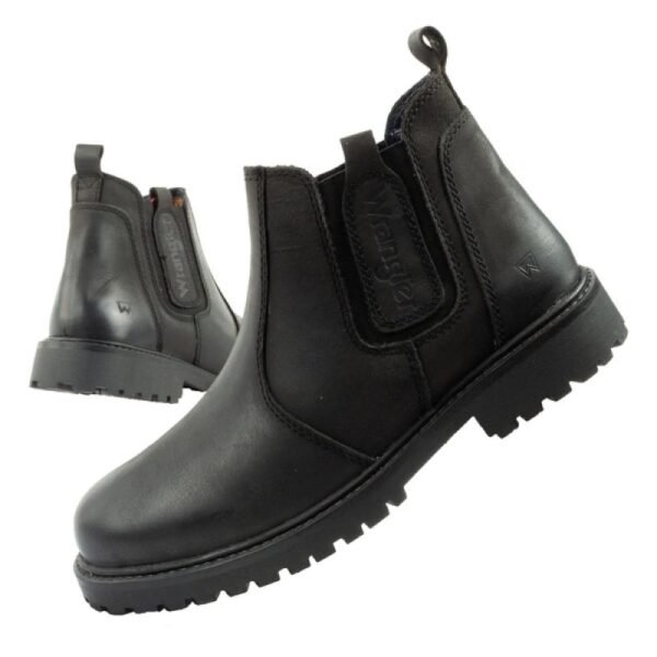 Wrangler Yuma mens shoes Chelsea boots elegant leather slip-on boots
