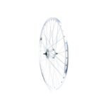 28 INCH FRONT WHEEL WITH SHIMANO HUB SILVER RIM
