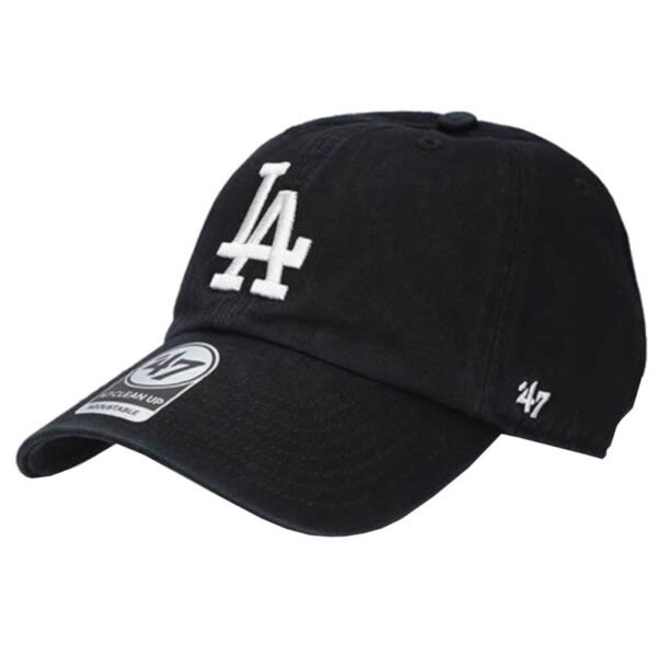 47 Brand MLB Los Angeles Dodgers 47 Clean Up Cap B-RGW12GWS-BKJ