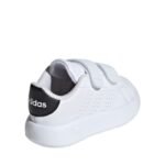 Adidas Advantage childrens shoes white ID5284 - Image 3