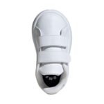 Adidas Advantage childrens shoes white ID5284 - Image 4