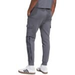 Adidas AOP Colourblock Mens Pants Gray JM1716 - Image 3