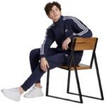 adidas Basic 3-Stripes Fleece M tracksuit IJ6064 - Image 4