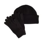 Adidas childrens set hat + gloves black JP2783 - Image 2