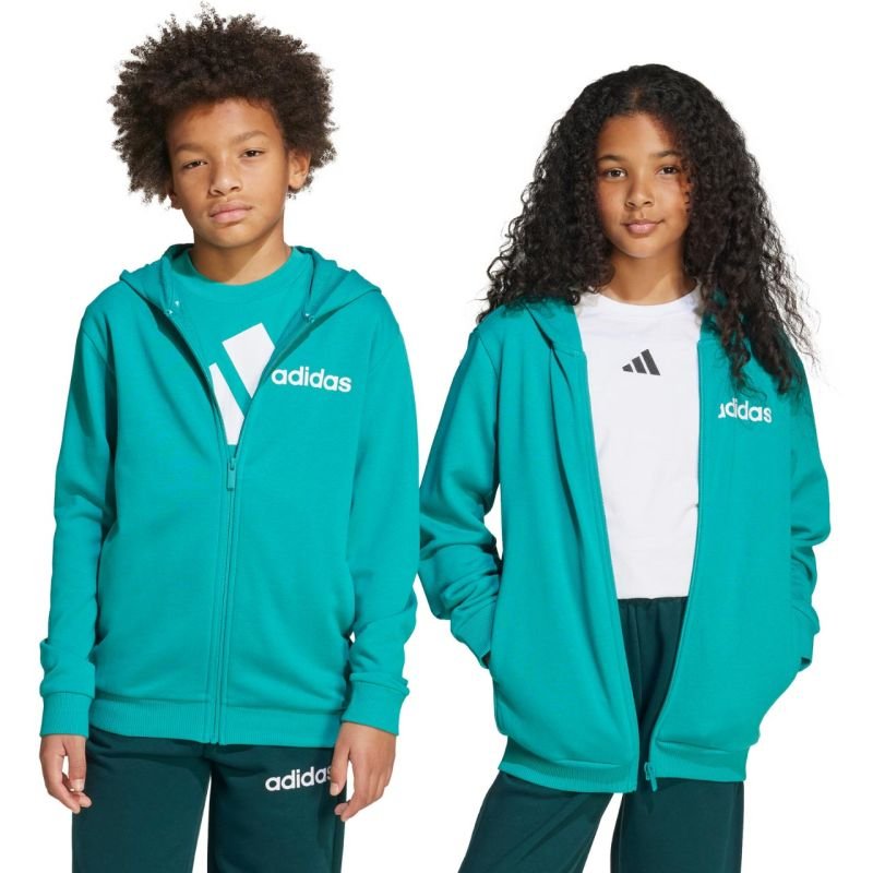 lupin-wear-ca-adidas-essentials-green-kids-tracksuit-jn2427-1908989 Adidas Essentials green kids tracksuit JN2427 - Image 1