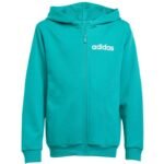 Adidas Essentials green kids tracksuit JN2427 - Image 3
