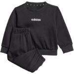adidas Essentials Joggers black JC9745 kids tracksuit