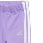 adidas Essentials Joggers Pink and Purple Kids Tracksuit JD6482 - Image 6