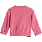 Adidas Essentials Pink and Gray Kids Tracksuit JY0303 - Image 3