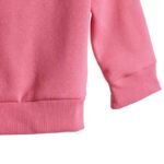 Adidas Essentials Pink and Gray Kids Tracksuit JY0303 - Image 5