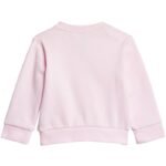 Adidas Essentials Pink Tracksuit for Kids JC9645 - Image 3