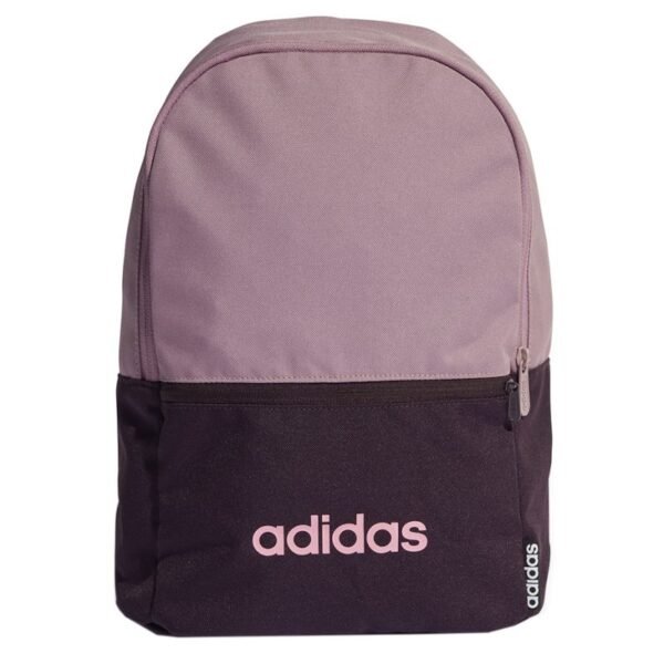 adidas Kids Classic Backpack Pink and Burgundy HN1616