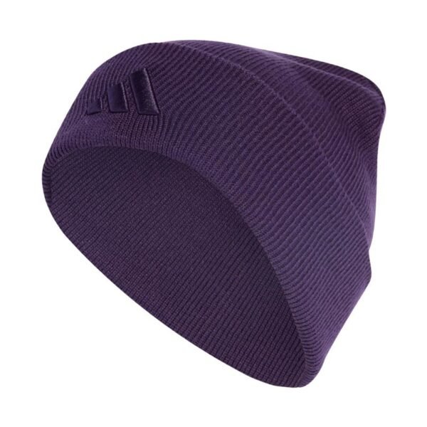 Adidas New Logo Beanie Cuff Purple JX5748