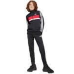 adidas Seasonal Essentials Tiberio 3-Stripes Jr JC7519 tracksuit - Image 4