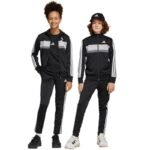 adidas Seasonal Essentials Tiberio 3-Stripes Tricot Jr Tracksuit JY0509 - Image 7