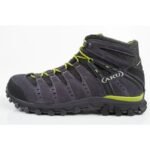 Aku Alterra Gore-tex Mens Lightweight Hiking Shoes Gray Green - Image 2