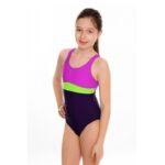 Aqua-speed Emily Junior Swimsuit Pink and Purple - Image 3