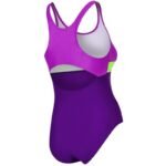 Aqua-speed Emily Junior Swimsuit Pink and Purple - Image 7
