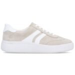 Rieker Beige Leather Sneakers 4