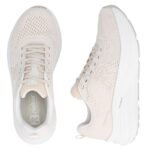 Beige womens platform sneakers Rieker W4101-60 - Image 3