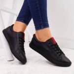 Big Star W DD274687 black eco-leather low-top sneakers - Image 6