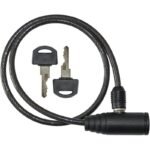BIKE LOCK WITH KEY 0.6x65CM BLACK XQMAX