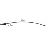 BIKE LOCK WITH KEY 0.6x65CM BLACK XQMAX - Image 3