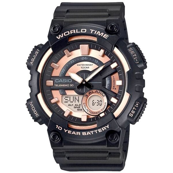 CASIO Gerton AEQ-110W-1A3VDF Mens Watch + BOX