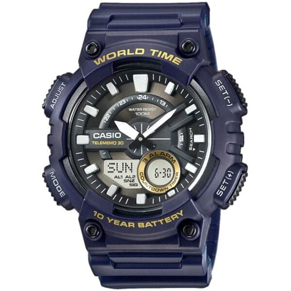 CASIO Gerton AEQ-110W-2AVDF Mens Watch + BOX