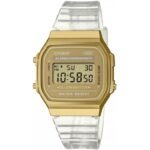 CASIO Vintage Womens Watch A168XESG-9AEF + BOX