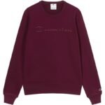 Champion Crewneck Sweatshirt Burgundy 220272 RS522 - Image 2