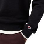 Champion Crewneck Sweatshirt Mens Black 220272 KK001 - Image 5