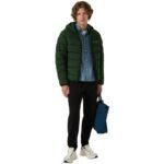 Champion Hooded Jacket Mens Green 221548 GS586 - Image 6