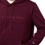 Champion Hooded Sweatshirt Burgundy 220271 RS522 - Image 4