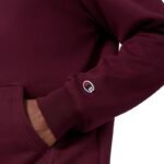 Champion Hooded Sweatshirt Burgundy 220271 RS522 - Image 5