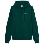 Champion Hooded Sweatshirt Green 221790 GS584 - Image 2