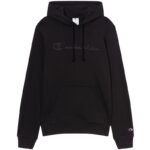 Champion Hooded Sweatshirt Mens Black 220271 KK001 - Image 2