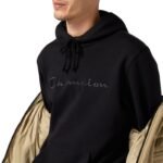 Champion Hooded Sweatshirt Mens Black 220271 KK001 - Image 4