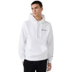 Champion Hooded Sweatshirt Mens White 221790 WW001
