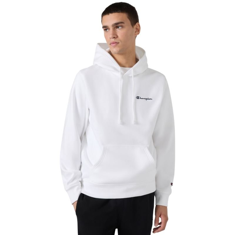 lupin-wear-ca-champion-hooded-sweatshirt-men-s-white-221790-ww001-1820099 Champion Hooded Sweatshirt Mens White 221790 WW001 - Image 1