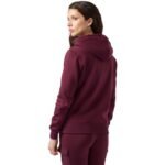 Champion Hooded Sweatshirt Womens Burgundy 118379 RS522 - Image 3