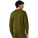 Champion Mens Crewneck Sweatshirt Olive 220272 GS585 - Image 3