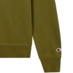 Champion Mens Crewneck Sweatshirt Olive 220272 GS585 - Image 5