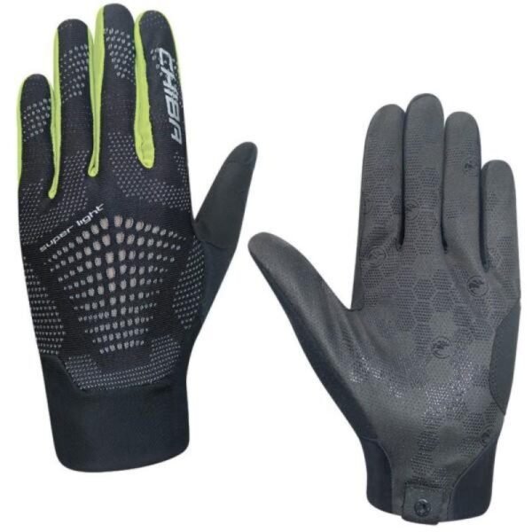 CHIBA SUPERLIGHT gloves black yellow L