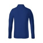 Childrens Pique Polo LS polo shirt (cornflower blue) - Image 3