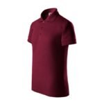 Childrens Pique Polo Shirt (garnet)