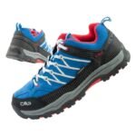 CMP Kids Rigel childrens trekking shoes waterproof durable blue