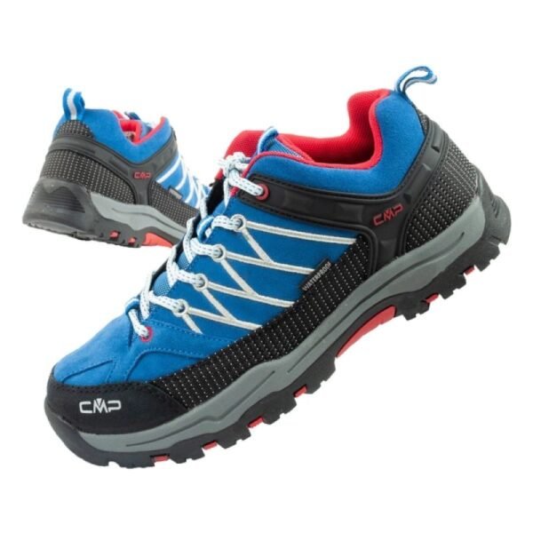 CMP Kids Rigel childrens trekking shoes waterproof durable blue