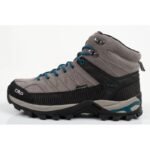 CMP Rigel Mens Trekking Shoes, Durable, Waterproof, Gray - Image 2