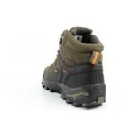 CMP Rigel mens trekking shoes, leather, durable, waterproof, high-ankle, olive - Image 5